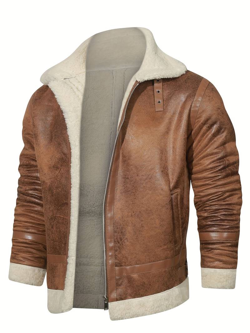 LOUIS | Veste d’hiver en cuir