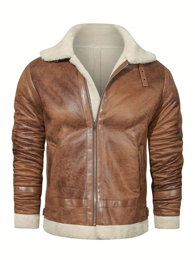LOUIS | Veste d’hiver en cuir