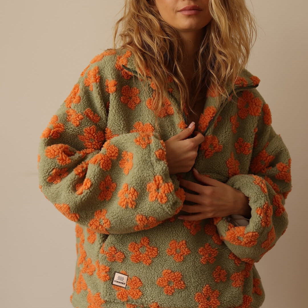 JAYLA | Fleece Varm Bloom