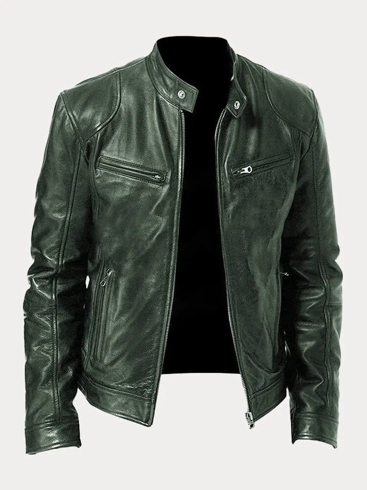 MAXIME | Veste décontractée en cuir