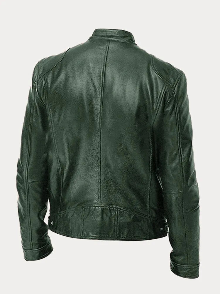 MAXIME | Veste décontractée en cuir