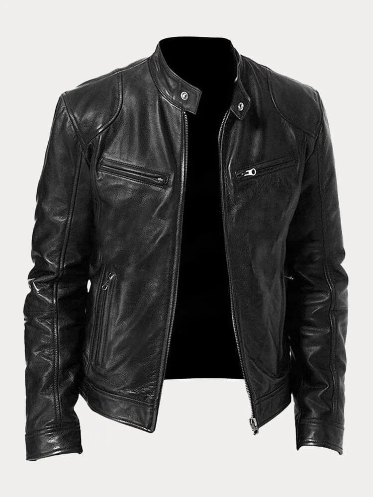 MAXIME | Veste décontractée en cuir