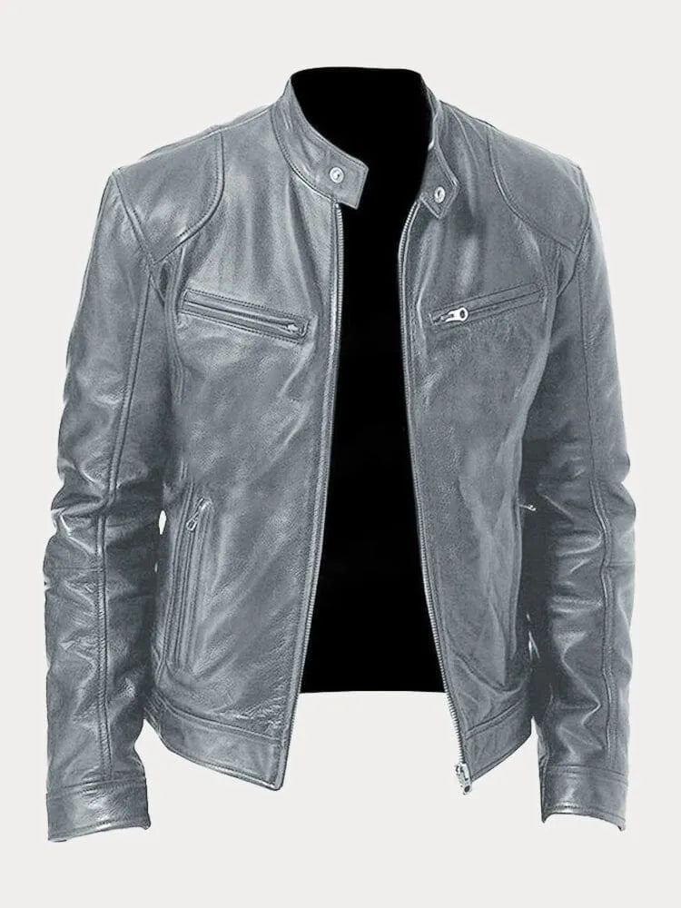 MAXIME | Veste décontractée en cuir