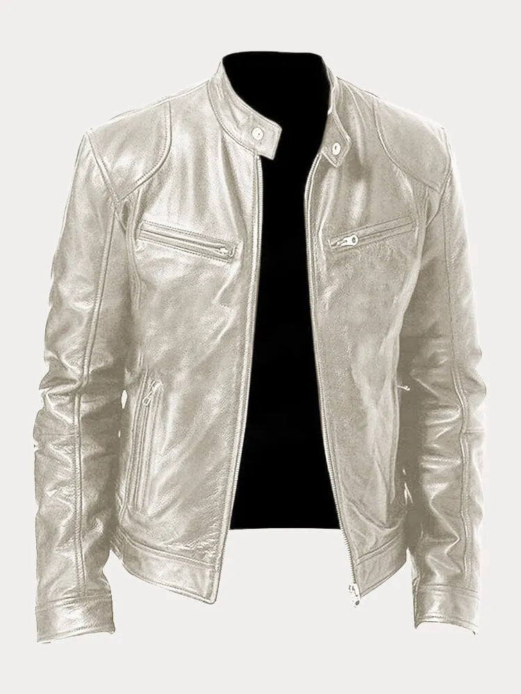 MAXIME | Veste décontractée en cuir