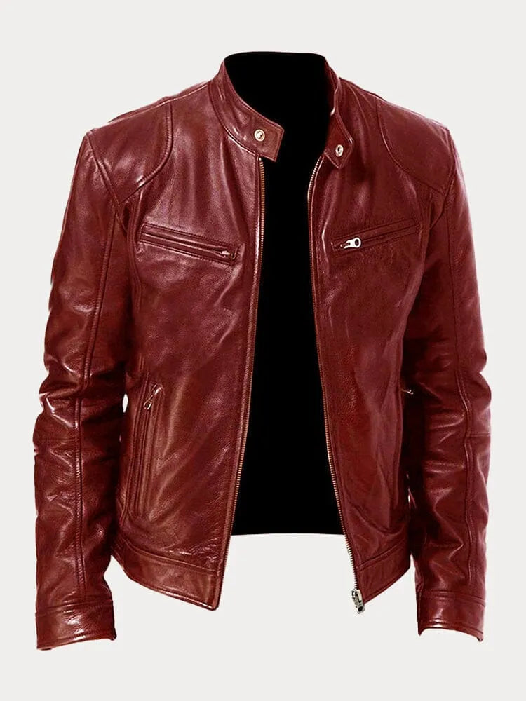 MAXIME | Veste décontractée en cuir