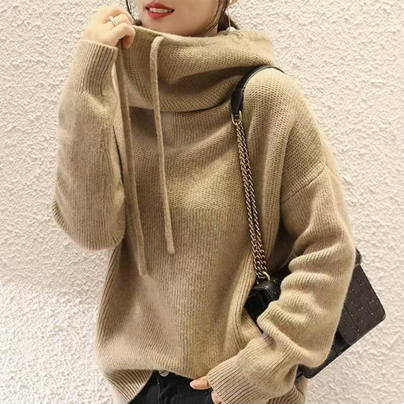 JUSTINE | Sweat à capuche en maille