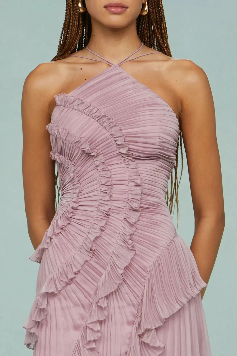 LÉA | Élégante robe violette