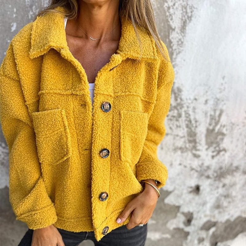 ALICE | Veste boutonnée douillette