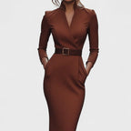ALMA | Robe noire élégante