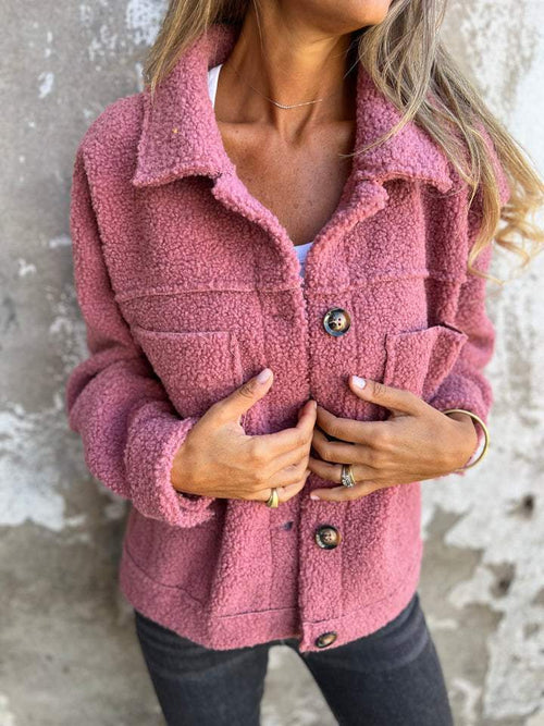 ALICE | Veste boutonnée douillette