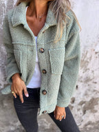 ALICE | Veste boutonnée douillette