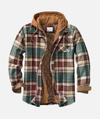 LÉO | Veste patchwork à carreaux