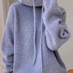 JUSTINE | Sweat à capuche en maille