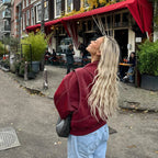 FAYE | Veste en cuir oversize