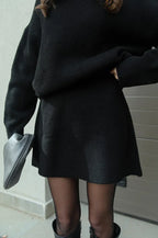 JULIETTE | Ensemble jupe en maille (top + jupe)
