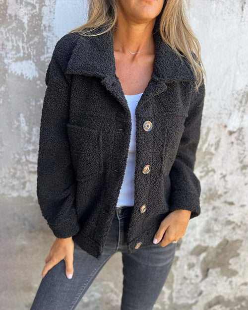 ALICE | Veste boutonnée douillette