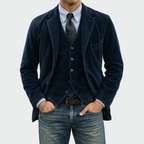 ANTOINE | Ensemble 2 pièces: Blazer et Gilet en Velours