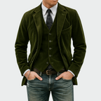 ANTOINE | Ensemble 2 pièces: Blazer et Gilet en Velours